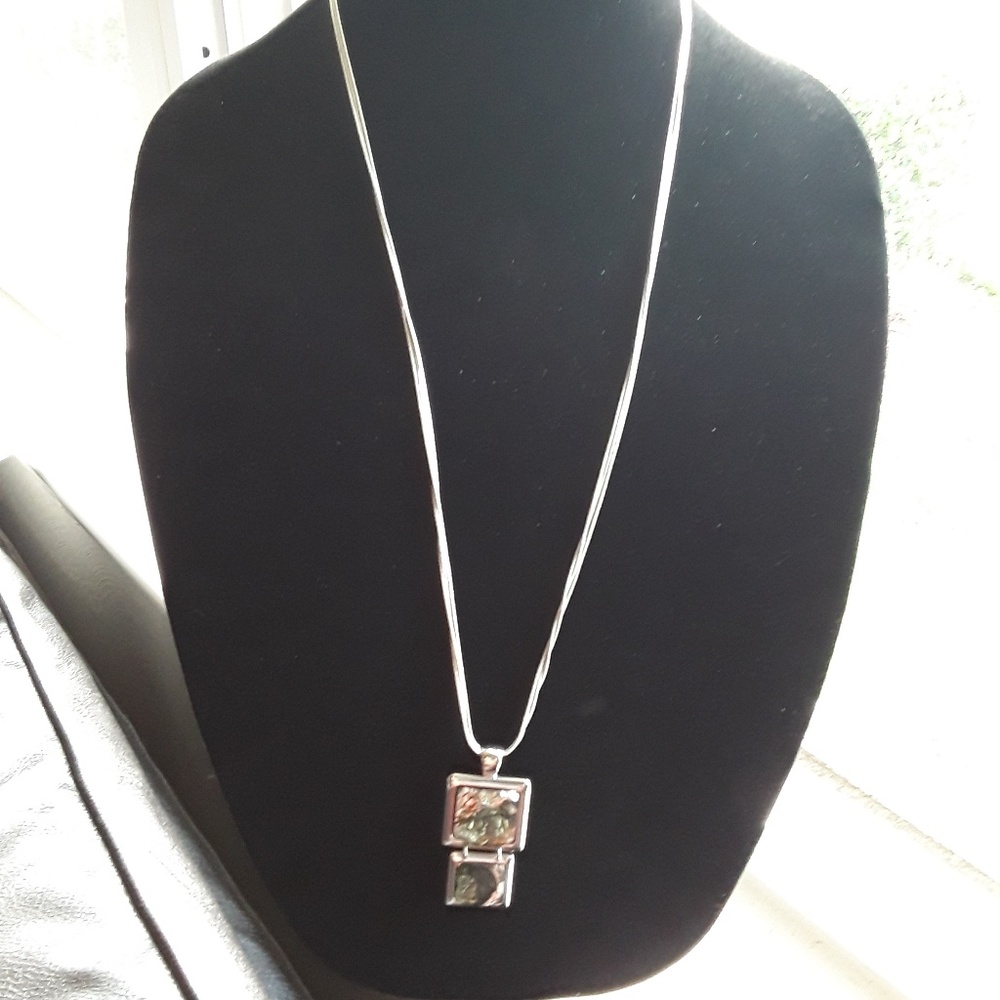 Lia Sophia silver tone